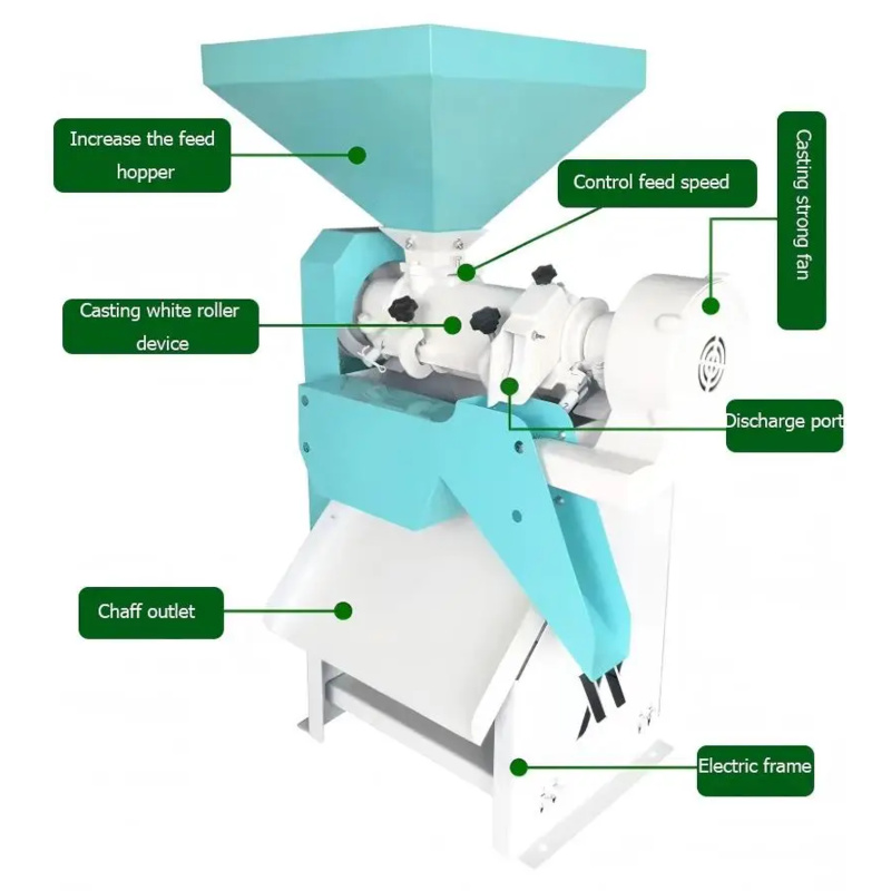 Agriculture Farming Rice - High Performance Farm Maize Peeling Degerminator