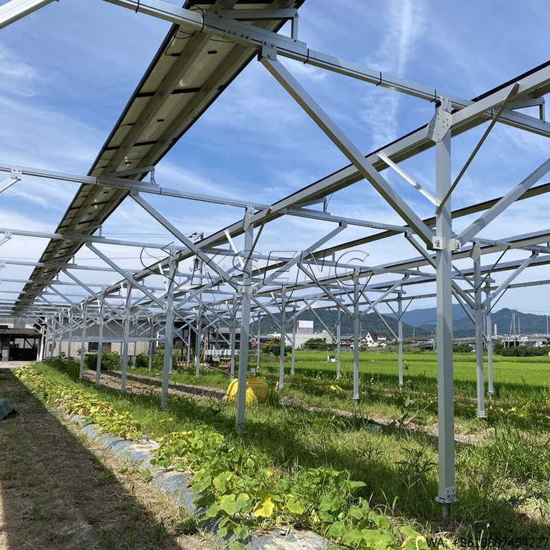 Agriculture Farming News - Japan`s New Agriculture Aluminum Solar Mount