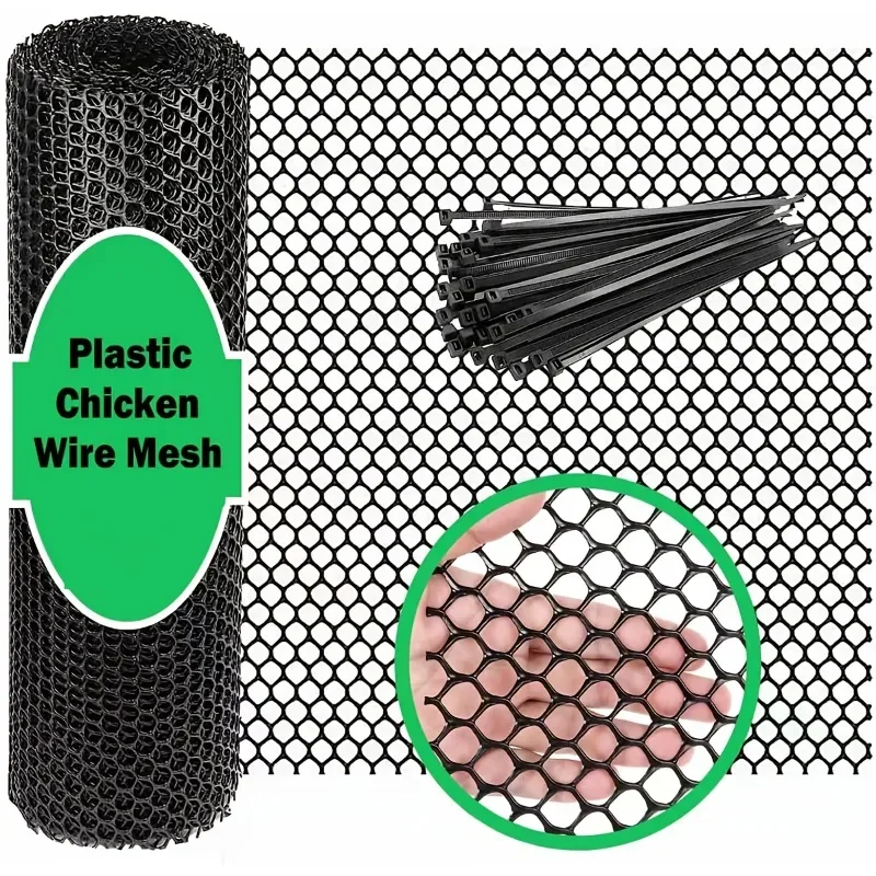 Rabbit Cage Wire - 60Cm Width 0.8MM Aperture Plastic Wire