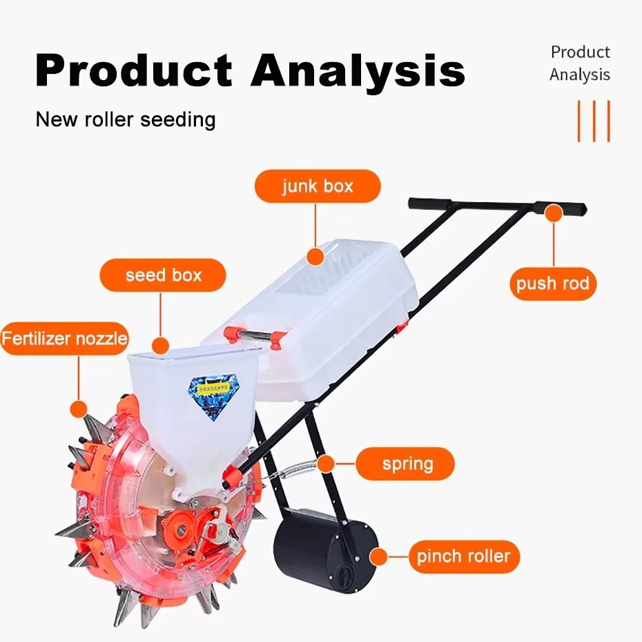 Hand Push Manual Seeder - Manu - огляд і ціна Seed Planter
