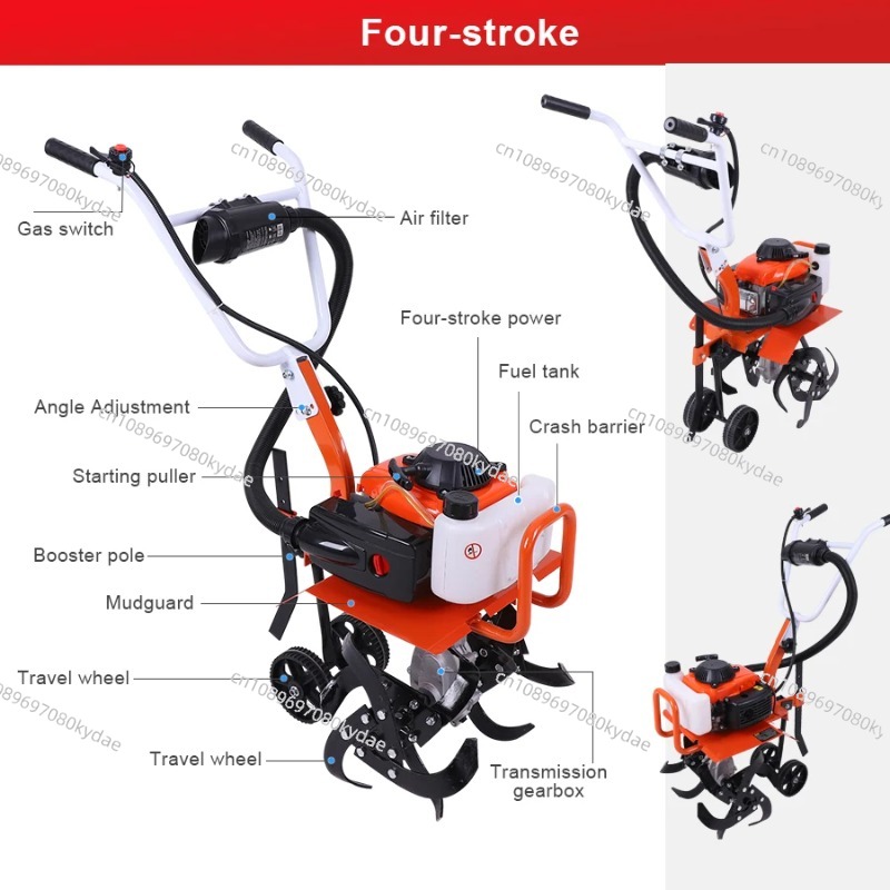 Multi-function Micro Tiller Ma - огляд і ціна Farming Agriculture Tools