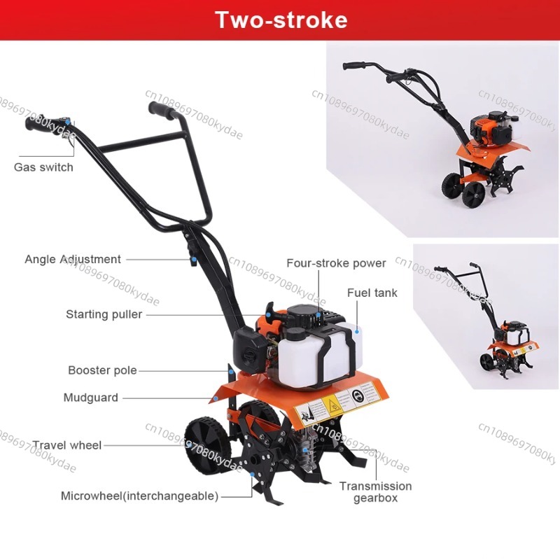 Multi-function Micro Tiller Ma - огляд і ціна Farming Agriculture Tools