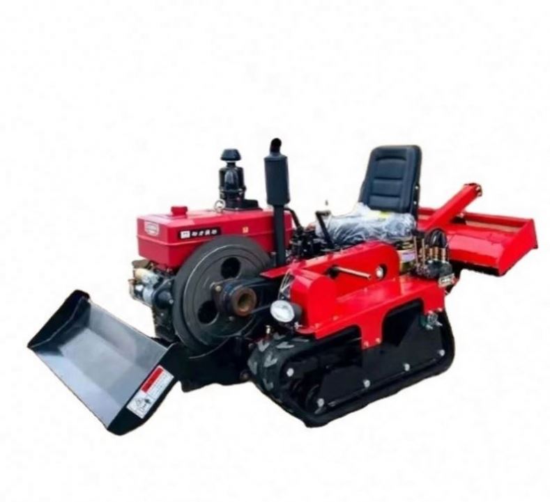 Diesel crawler rotary tiller,  - огляд і ціна Farming Agriculture Tools