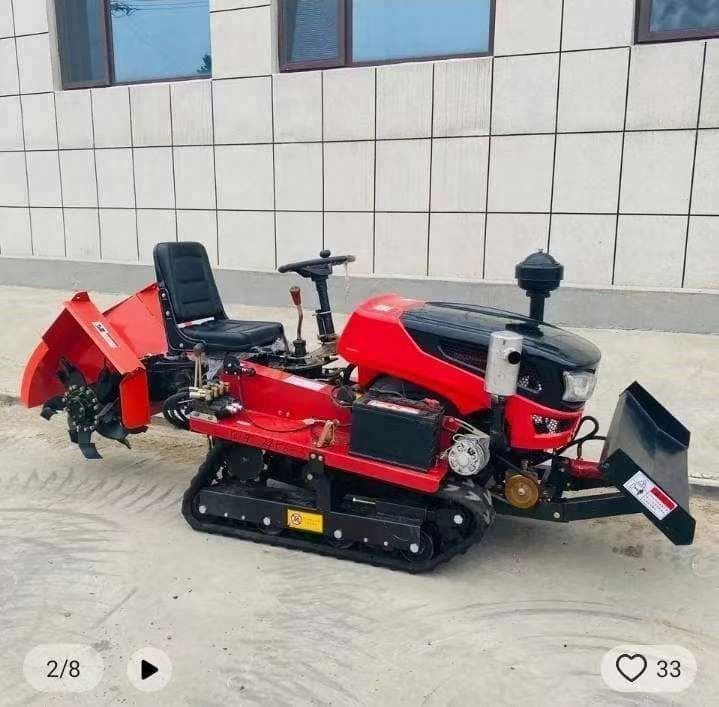 Diesel crawler rotary tiller,  - огляд і ціна Farming Agriculture Tools