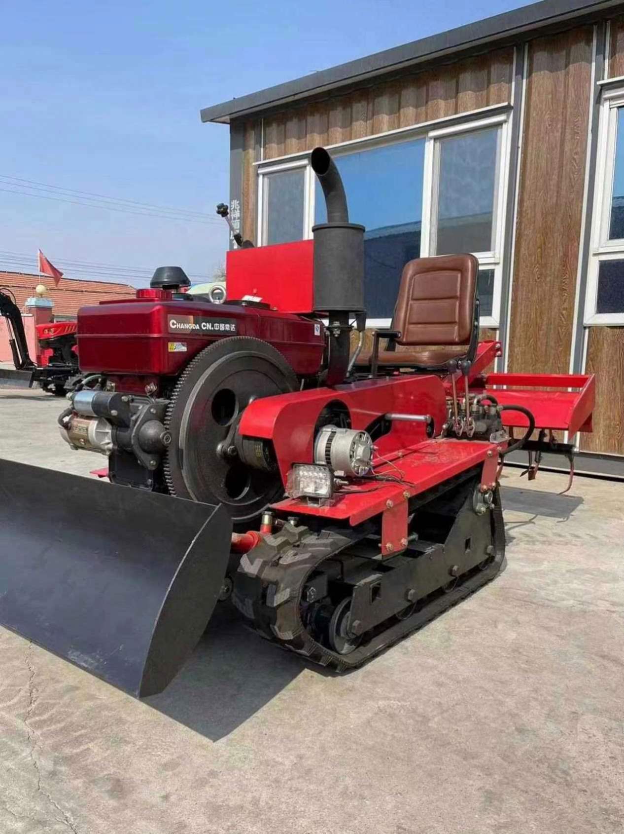Diesel crawler rotary tiller,  - огляд і ціна Farming Agriculture Tools