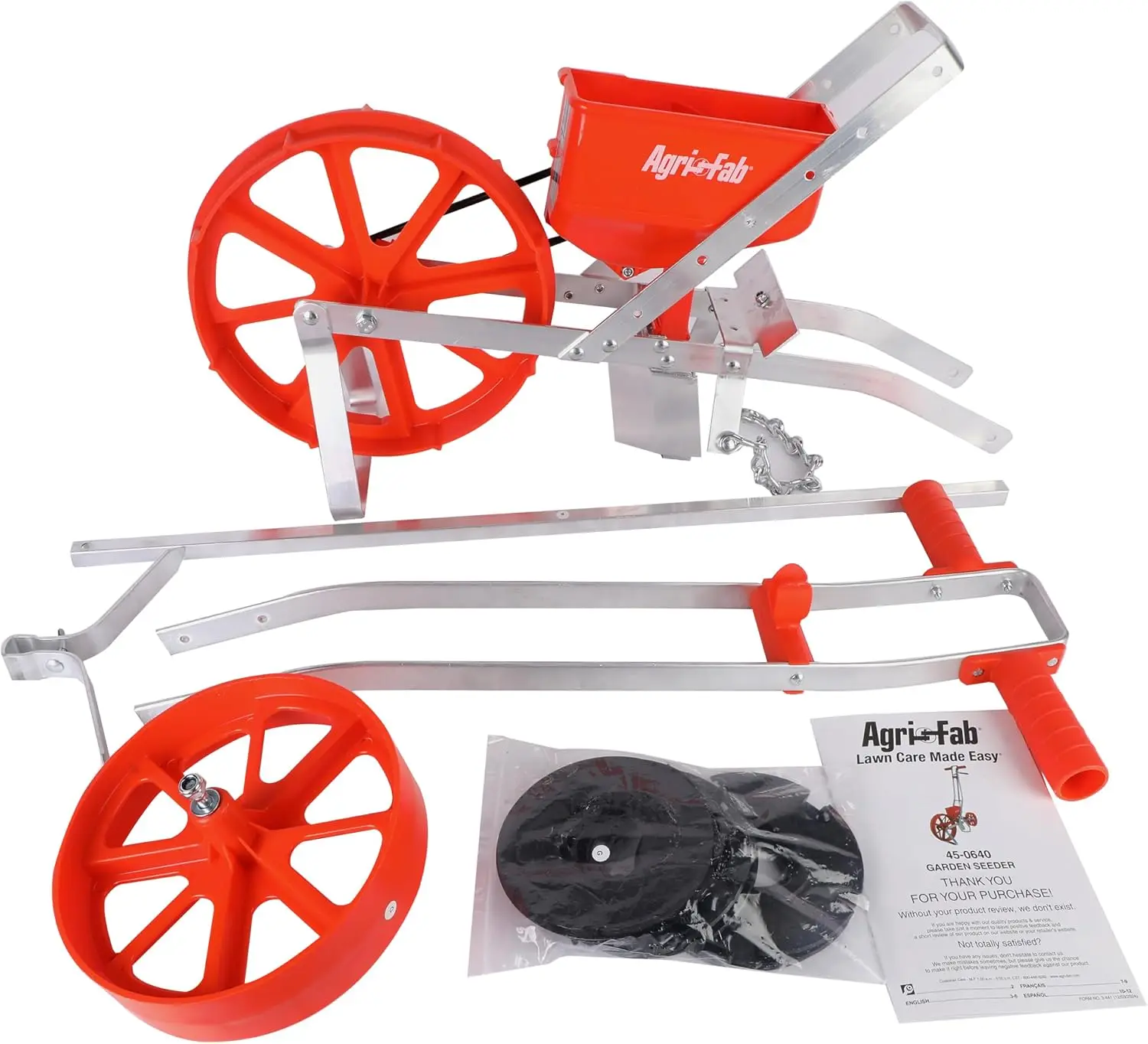 Push Garden Seeder Planter wit - огляд і ціна Seed Planter