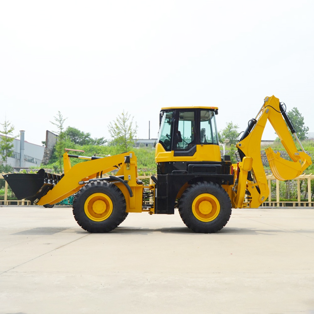 4WD Backhoe Loader Tractor Hyd - огляд і ціна Agriculture Farming Work