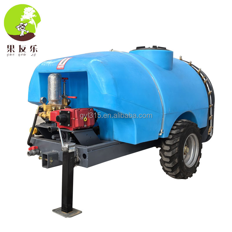 Lingfeng 1000L Agricultural Pu - огляд і ціна Orchard Sprayer Tractor
