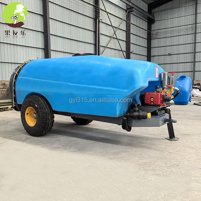 Lingfeng 1000L Agricultural Pu - огляд і ціна Orchard Sprayer Tractor