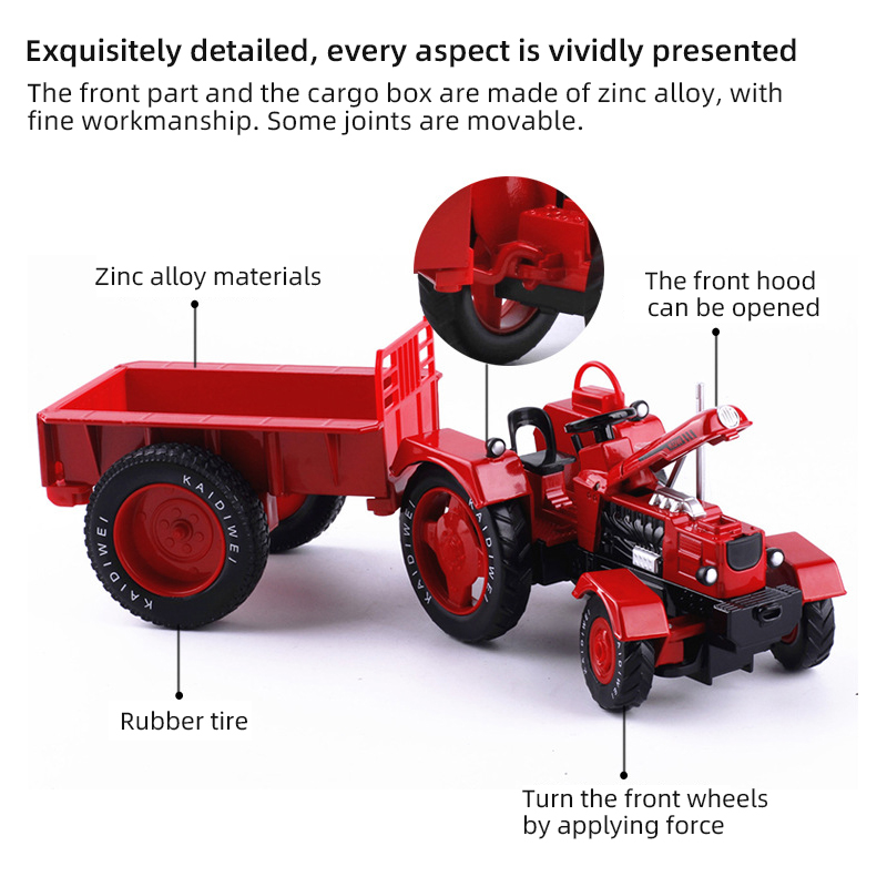1/18 Vintage Farm Tractor Mode - огляд і ціна Agriculture Farming Certificate