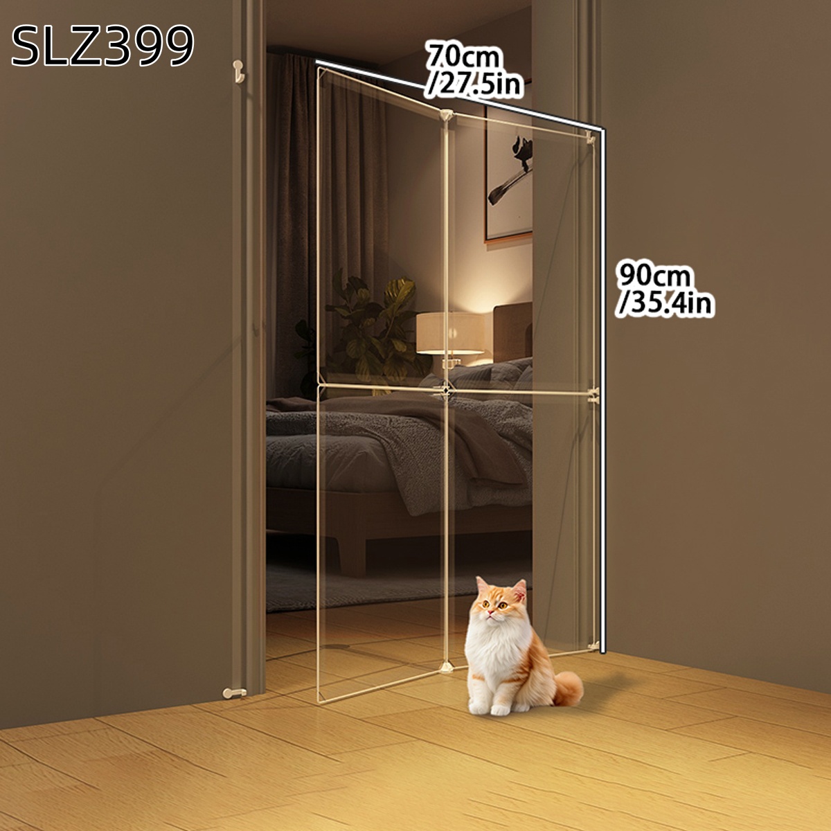 Cat-Proof Door Barrier for Hom - огляд і ціна Rabbit Cage Wire