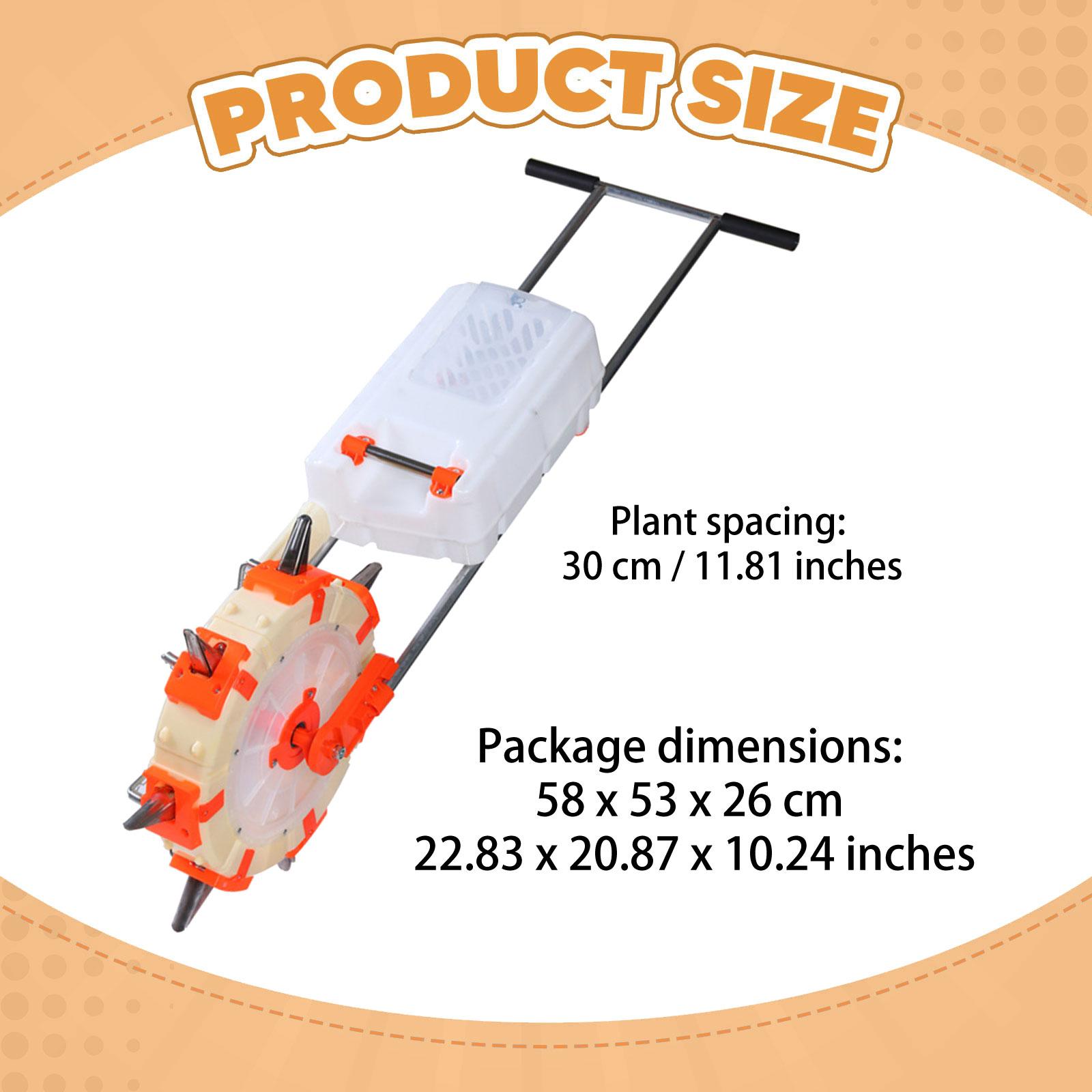 Hand Push Seeder Fertilizer, C - огляд і ціна Seed Planter